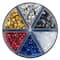 12 Pack: 3D Diamond Shaped Glitter Caddy by Recollections™